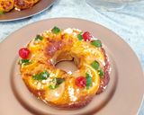 Foto del paso 7 de la receta: Roscón de reyes relleno de crema pastelera con leche condensada