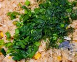 Фото кроку 4 до Смажений рис з овочами і куркою.