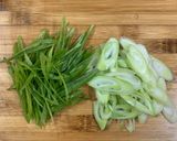Hình bước làm 4 của món Miến xào bò kiểu Hàn - Japchae phiên bản siêu thịt 🥩🥩🥩