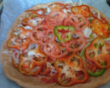 Foto del paso 4 de la receta: Pizza integral de verduras sin queso🍕🍕