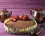 Foto del passaggio 1 della ricetta Torta di biscotti con ganache di cioccolato e decori