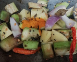 A picture of step 6 of Udupi Style Sambhar.