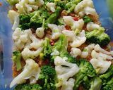 Rakott brokkoli és karfiol (fogyókúrába illeszthető) recept fázis 5 fotója