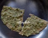 A picture of step 4 of Papad Moong dal Chaat.