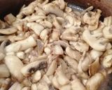 A picture of step 7 of Pork Tenderloin with Boursin® and Mushrooms.