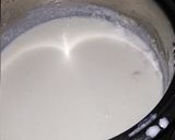A picture of step 4 of Creamy macroni soup.