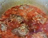 A picture of step 4 of Spaghetti with Spinach Sauce.