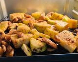 A picture of step 4 of AirFryer Eggplant with Veggies.