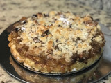 Tarta de manzana con nueces y pasas!