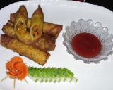 A picture of step 6 of Spring roll #CookpadRamadan #CookpadRamadan k sath.