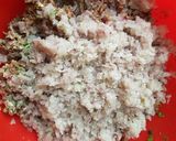 A picture of step 1 of Beef mince paratha.