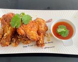 A picture of step 2 of Deep Fried Chicken With Herbs.