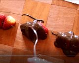 Foto del paso 6 de la receta: Corazones de fresas y chocolate