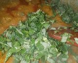A picture of step 8 of Egusi soup.