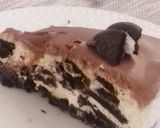 Sernik z ciasteczkami Oreo krok przepisu 4 zdjęcie