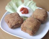 Rántott cukkini mozzarellával töltve recept fázis 5 fotója