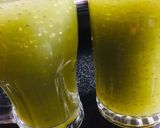 A picture of step 1 of Ginger mint sharbat.