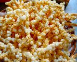 A picture of step 5 of Sabudana Chakri.