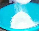 A picture of step 1 of Eggless cake.