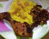 Foto langkah ke 4 dari resep Nasi Kuning Magic Com.