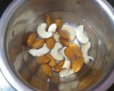 A picture of step 1 of Millets Mango Milk.
