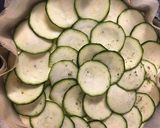 Une image de l'étape 4 de Tarte courgette feta.