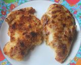 A picture of step 6 of Roasted mayo chicken.