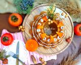 عکس مرحله 8 از دستور کیک خرمالو (بدون فر)