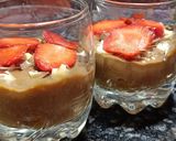 A picture of step 11 of Coffee Custard Pudding with Strawberries.