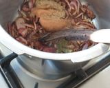 A picture of step 2 of Mattar Kheema n Roti# Authors marathon#festive contest-Mombasa.