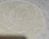 A picture of step 2 of Khasta bal wala chaki ke atty Ka paratha.