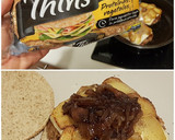 Foto del paso 10 de la receta: Chip Burger con queso fundido, huevo y cebolla caramelizada