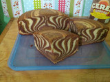 Bolu Macan / Zebra / Marmer Cake