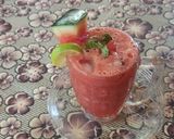 A picture of step 7 of Watermelon lemondo.