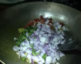 A picture of step 3 of Potato jat-pat veggie.