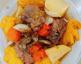 Hình bước làm 4 của món Vịt nấu khóm
