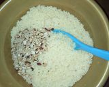 A picture of step 5 of Dambun cous cous.