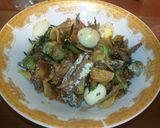 Foto langkah ke 4 dari resep Sambal ijo ikan asin tawar.