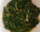 Foto del paso 4 de la receta: Tortilla de espinaca: súper rápida
