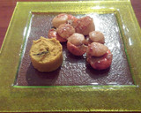Foto del paso 7 de la receta: Vieiras flambeadas y puré de garbanzos