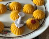 Orange fudge Peda dussehra recipe step 3 photo