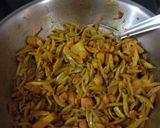 A picture of step 2 of Dudhike chilke(skin) ki sabji.