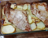 Foto del paso 6 de la receta: Secreto de cerdo asado a la miel con patatas