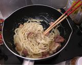 รูปขั้นตอนการทำที่ 4 ของ อูด้งคาโบนาร่า