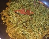 A picture of step 8 of Palak / Spinach Rice.