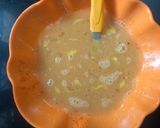 A picture of step 1 of Eggi fry.