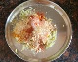 A picture of step 2 of Lauki ka kofta.