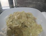 Foto del paso 4 de la receta: Pollo al curry con arroz
