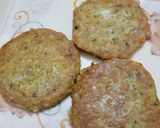 A picture of step 4 of Leftover boiled rice cutlets.