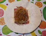 Foto del paso 1 de la receta: Sándwich de tortita con queso, jamón y brotes de brócoli
